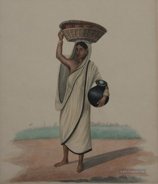 Populär in Indien Werke - Milch Frau aus einem reichen europäischem Haushalt indischen